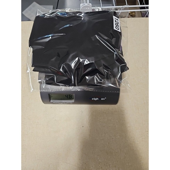 New York City Shirt Medium Embroidered Beaded Black Silk Sheer Sleeve Black Gold - Picture 8 of 8